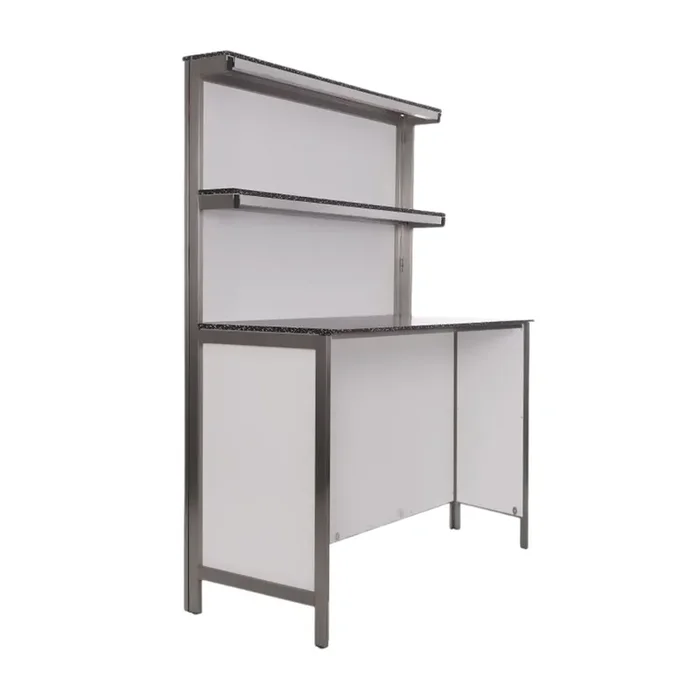 Foldable stainless steel rear buffet, 1.5 m