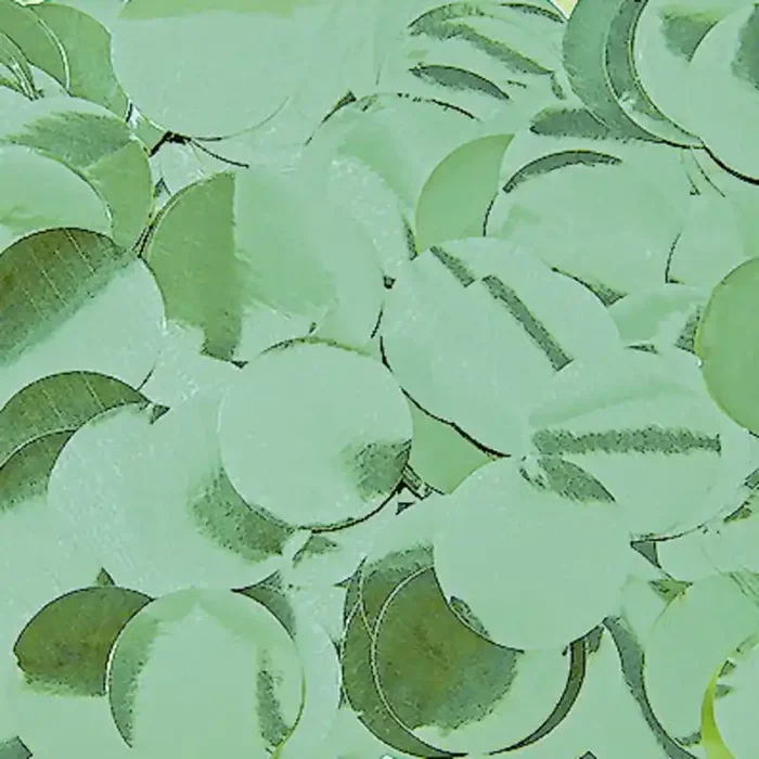 Folienkonfetti Rund 1cm Tropical Teal (15g)