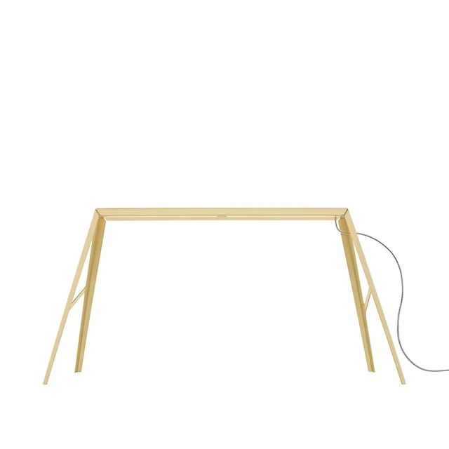 Foscarini Bridge 1 Tischlampe Messing