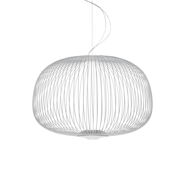 Foscarini Spokes 3 Pendelleuchte mit LED Weiß