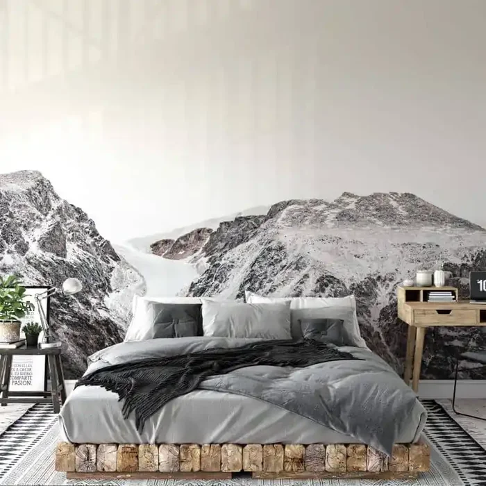 Fototapete Annie – Bergsilhouette