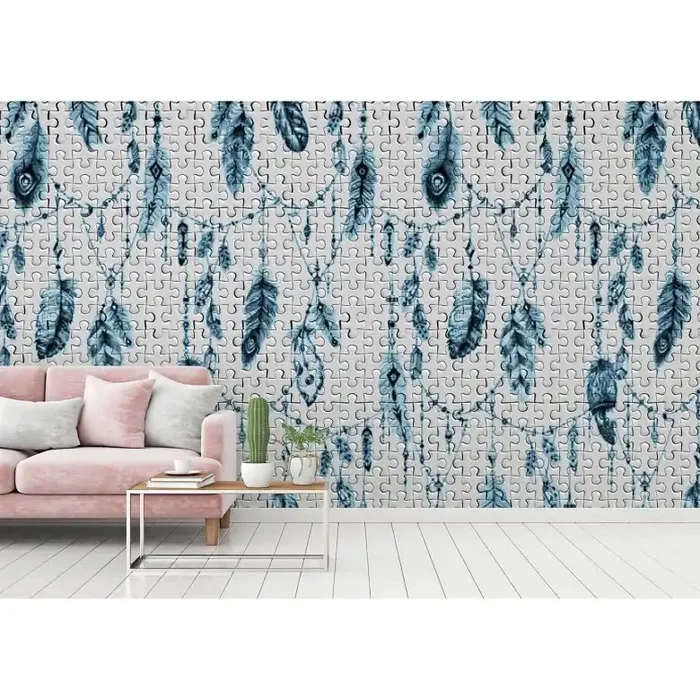 Fototapete Atelier 47 Feather Puzzle mit Federn – Architects Paper