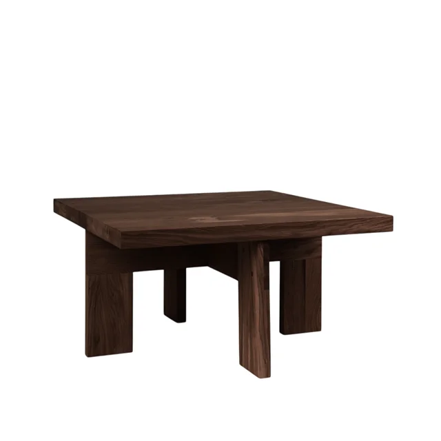 Frama Farmhouse Quadratischer Couchtisch, Dunkle Eiche