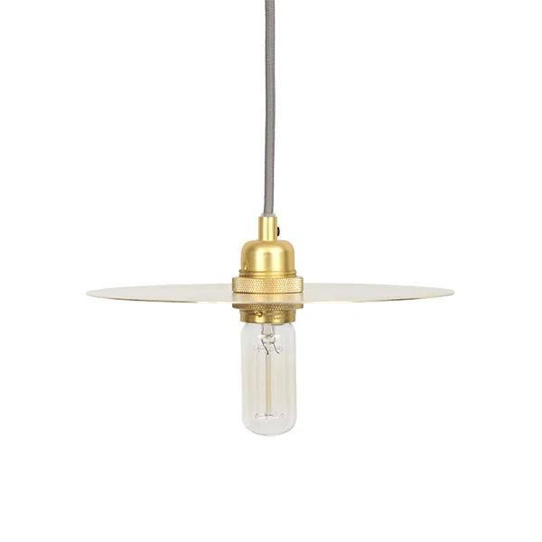 FRAMA Geometric Circle Pendelleuchte Messing Mittel