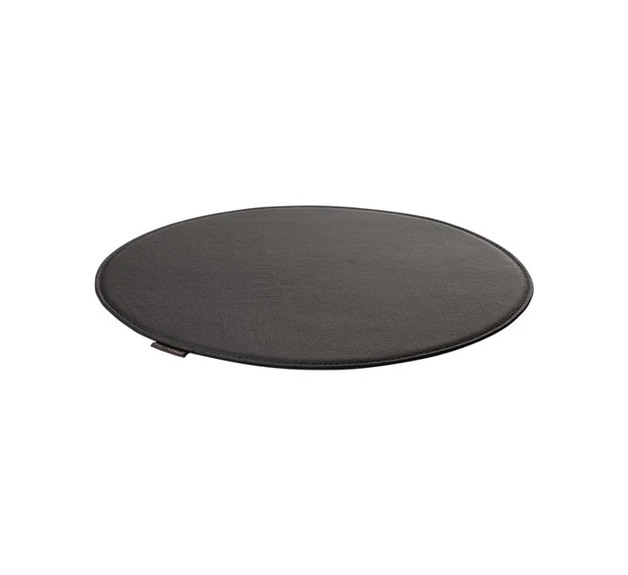 Fritz Hansen Series 7™ Sitzkissen – Rohes schwarzes Leder