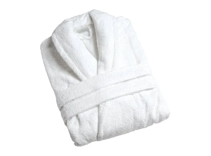 Frottier Bademantel mit Schalkragen XXL B-Ware