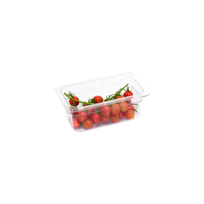 Gastronorm container, polycarbonate, GN 1/4 (150 mm)