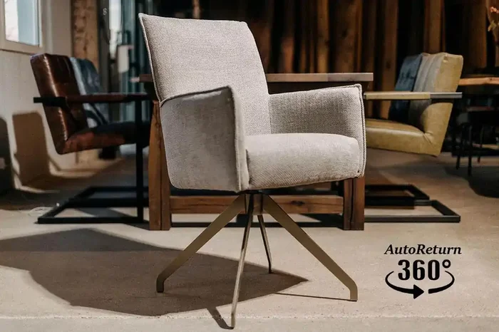 Gepolsterter Drehstuhl Esszimmer Till-W