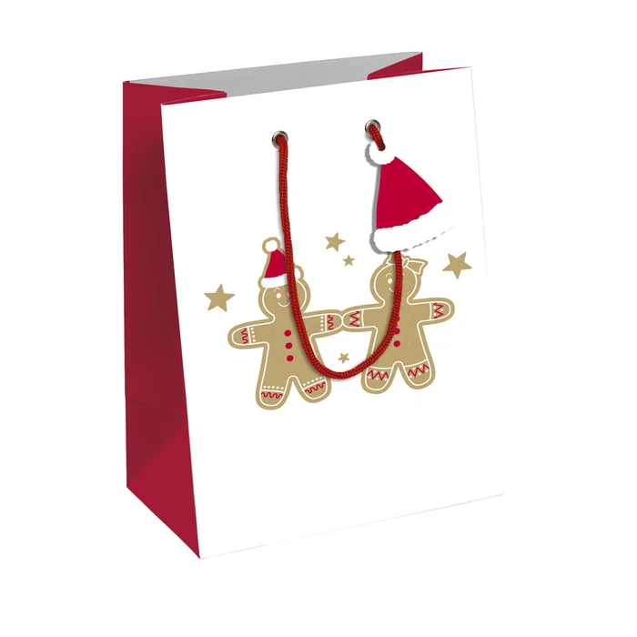 Geschenktasche mit Lebkuchen Clairefontaine [Größe 21,5×10,2×25,3 cm]