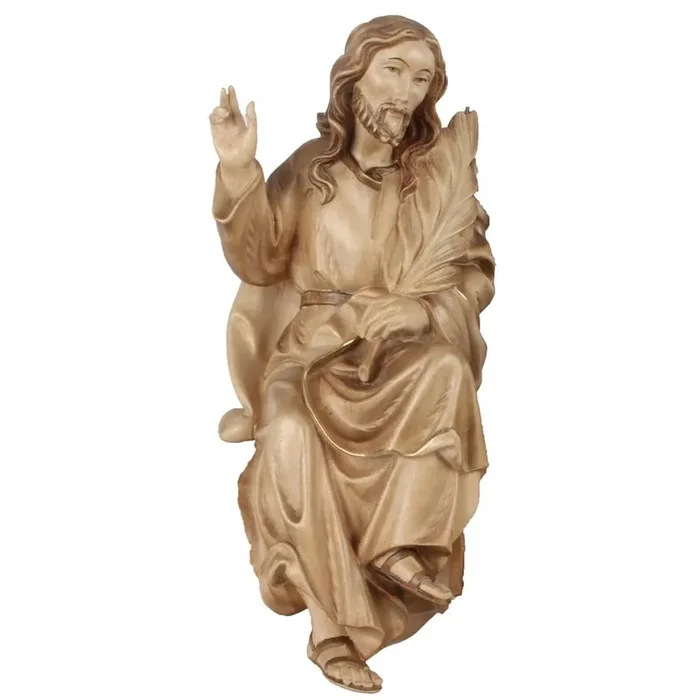 Gesù seduto senza asino