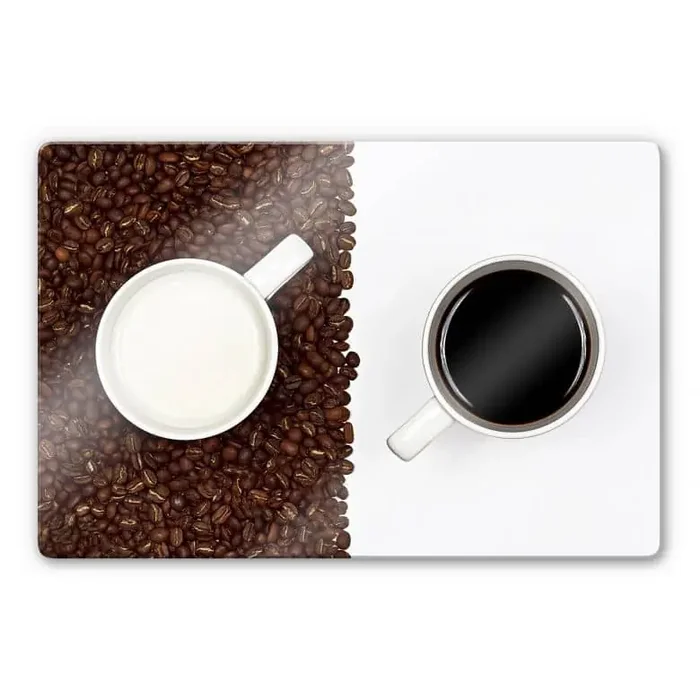 Glasbild Lavsen – White Espresso