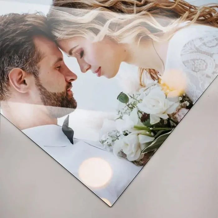 Glasbild mit Wunschmotiv