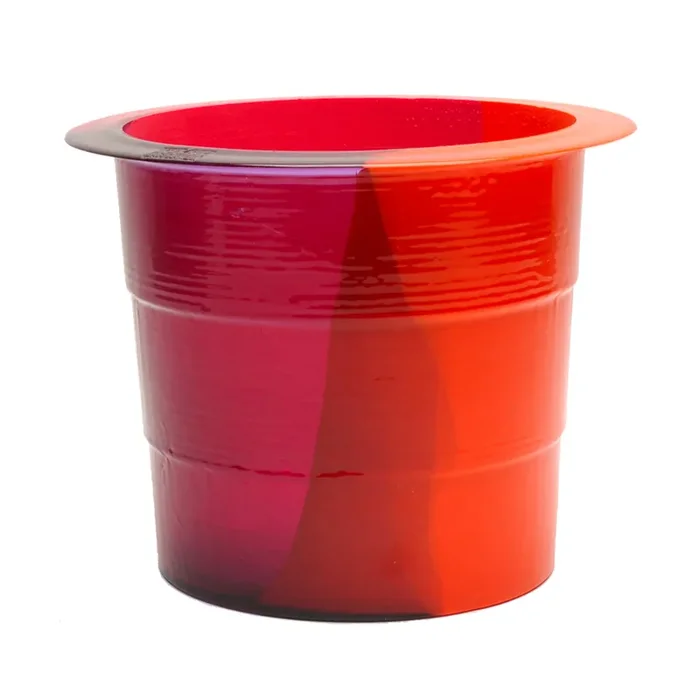 Harzvase BABEL ICE BUCKET L Fuchsia von Gaetano Pesce für Fish Design