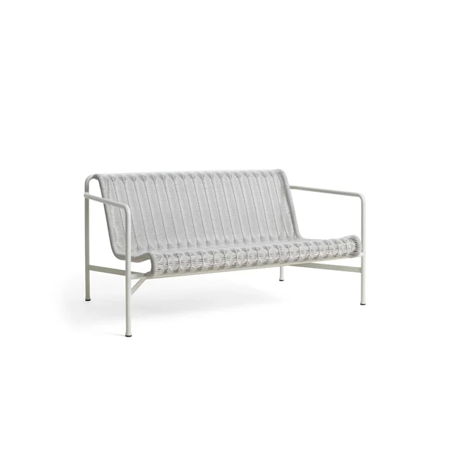 HAY Palisade Cord Loungesofa Wolkengrau