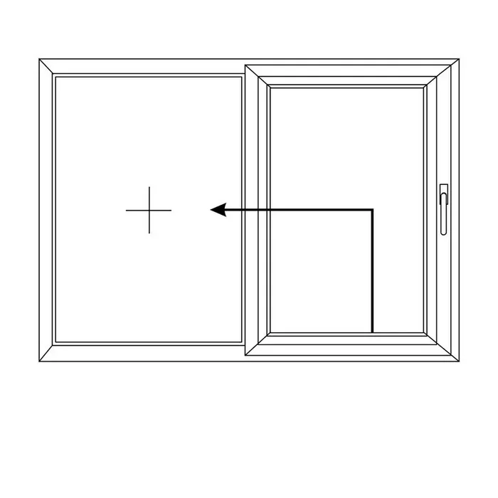 Hebeschiebetüren HST 85 mm / rechts – aluplast