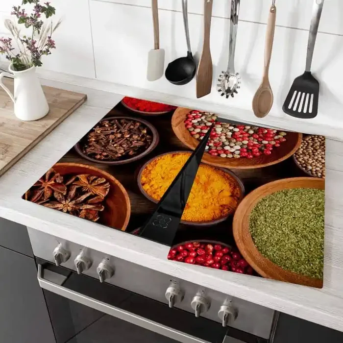 Herdabdeckplatte Gewürze