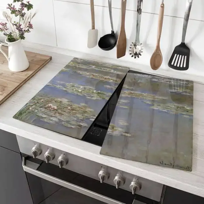 Herdabdeckplatte Monet – Seerosen 1905
