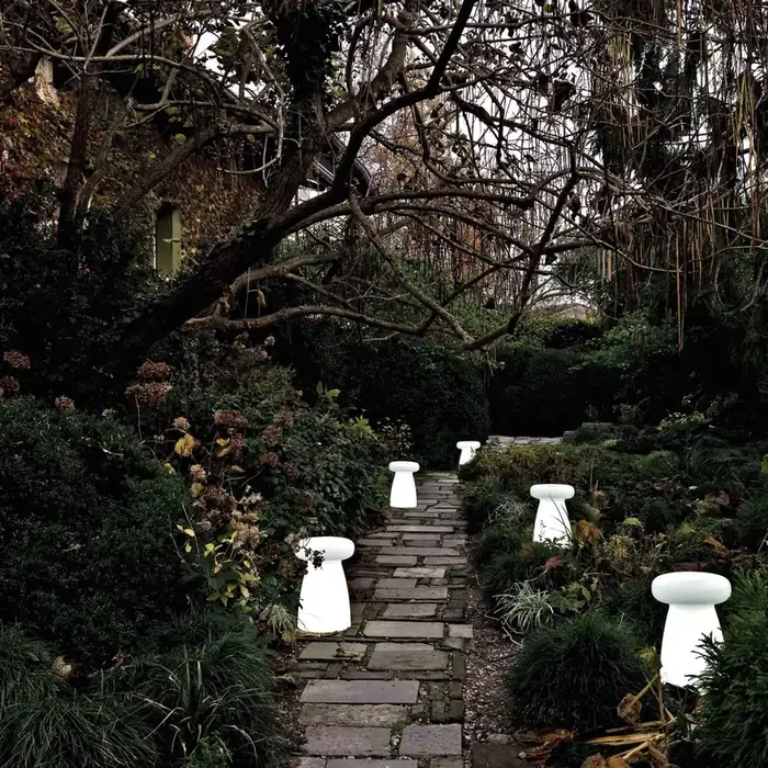 Hocker PORCINO mit Licht von Aldo Cibic für Serralunga – IP68 – DRAHTLOSES BLUETOOTH