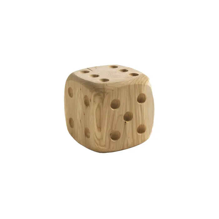 Holzhocker DADONE von Andrea Castrignano für Riva 1920 – H 70 x B 35 x T 35