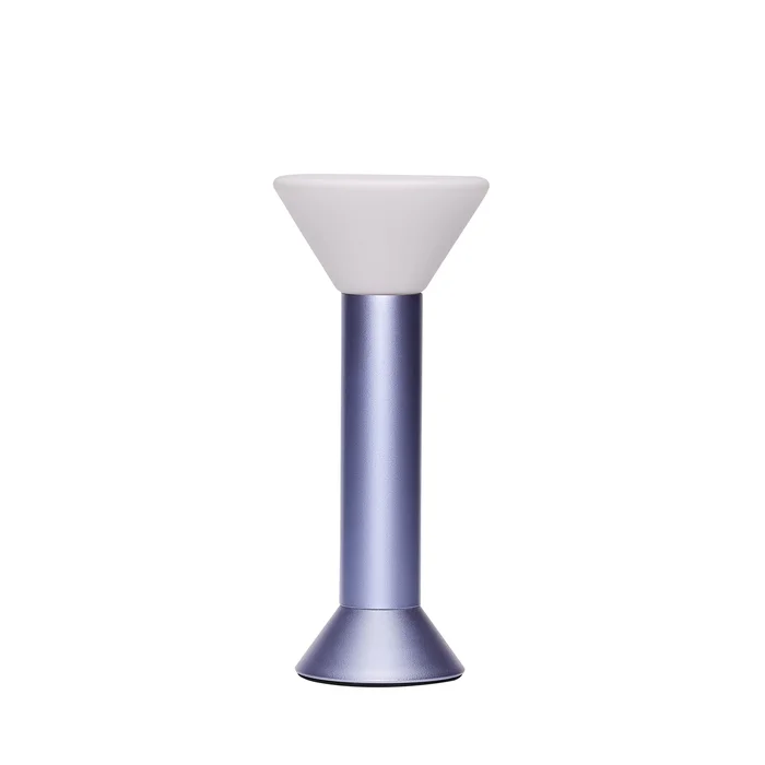 Hübsch Flash Tragbare Lampe Metallic Lila