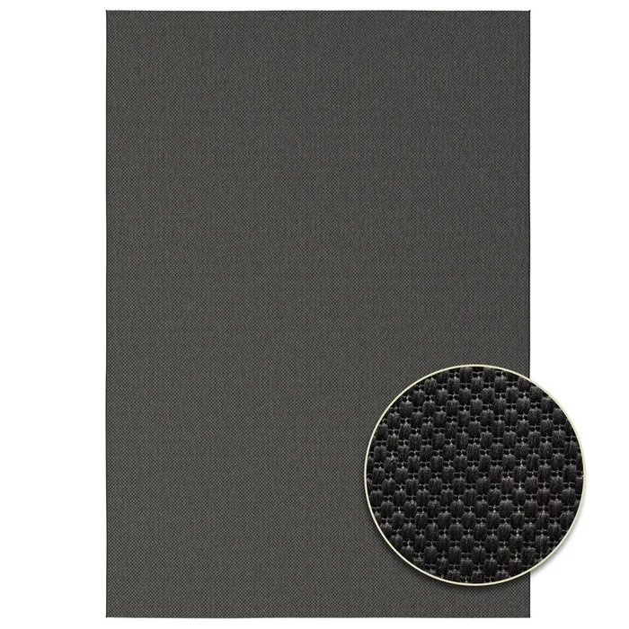 In- und Outdoorteppich ELDORADO – Nero – 200x290cm