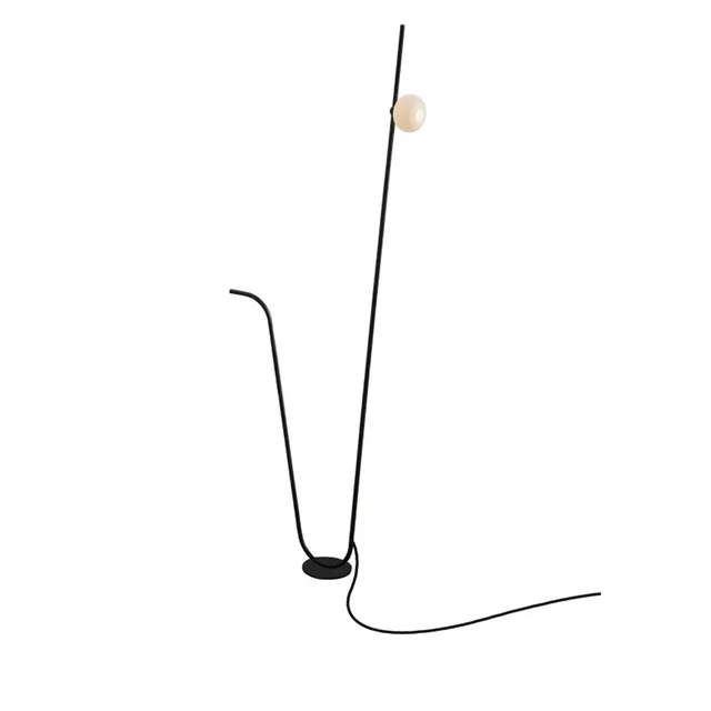 Karman Pois Outdoor Stehlampe 118 Matt Schwarz und Weiß