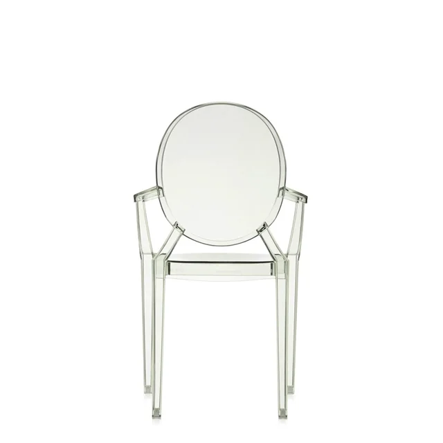 Kartell Louis Ghost Esszimmerstuhl Grün