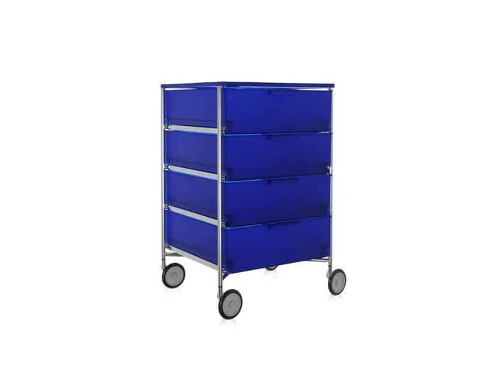 Kartell Mobil 4 Rollcontainer Entworfen von Antonio Citterio
