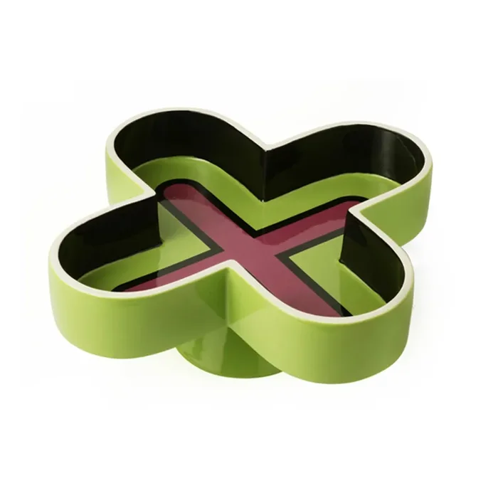 Keramischer Tafelaufsatz BOLO – Grün – von Karim Rashid für Bitossi Ceramiche – Limitierte Auflage