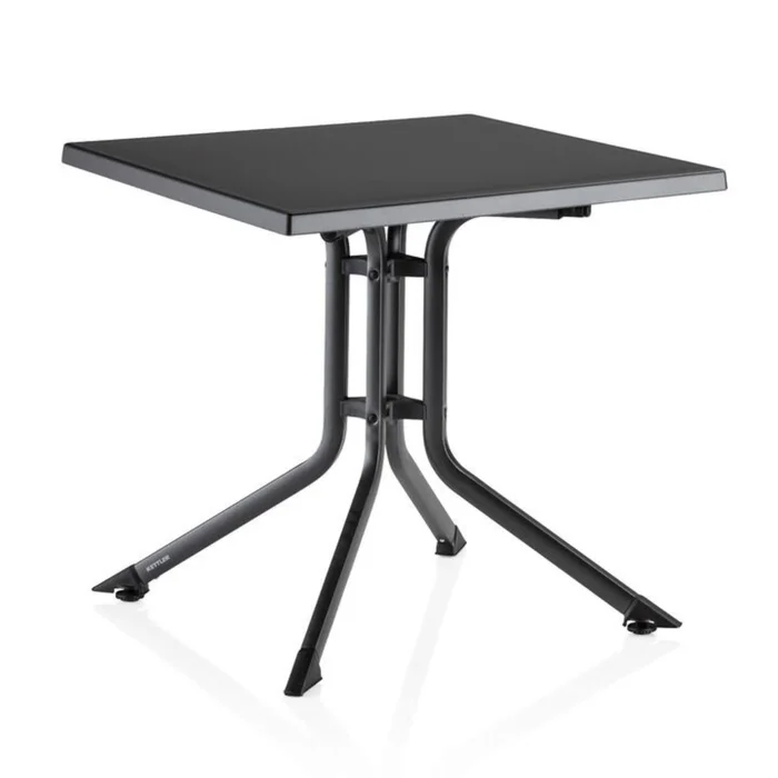 Kettler Alu Klapptisch 70x70cm Kettalux anthrazit/ anthrazit