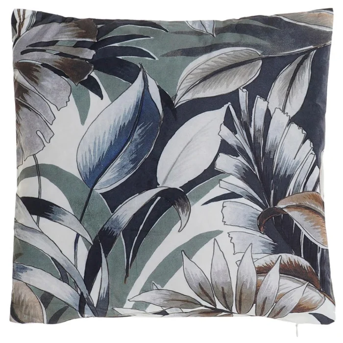Kissen Tropische Blätter mit 2 sortierten Mustern Genérico [Größe 10x41x41 cm]