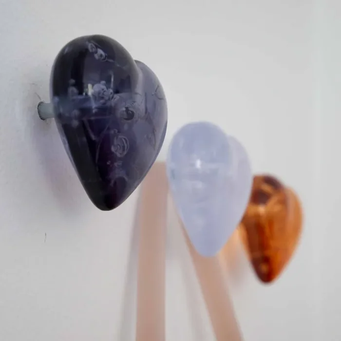 Kleiderbügel QUORE Set mit 4 Stück von Andrea Bertinotti für Sturm Milano – Schwarz