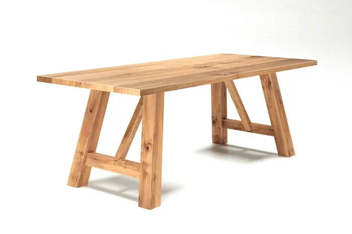 Landhaustisch Ruben Eiche massiv