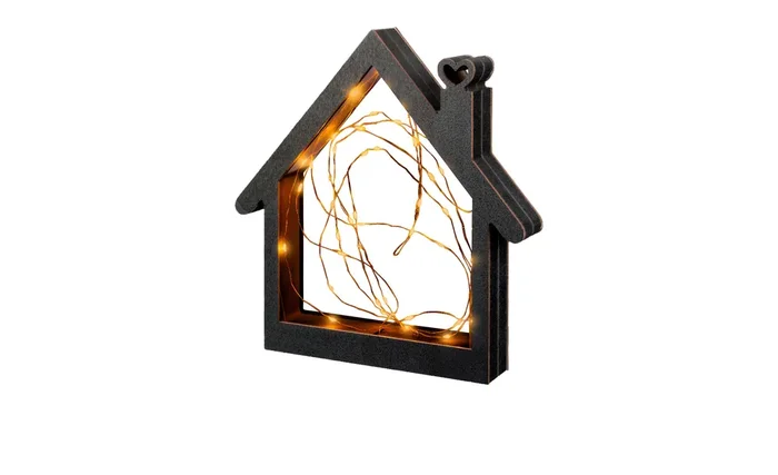 LED-Haus 26 x 27 cm