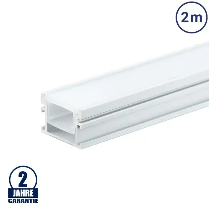 LED Profil Boden Einbau eloxiert 2m SET OP