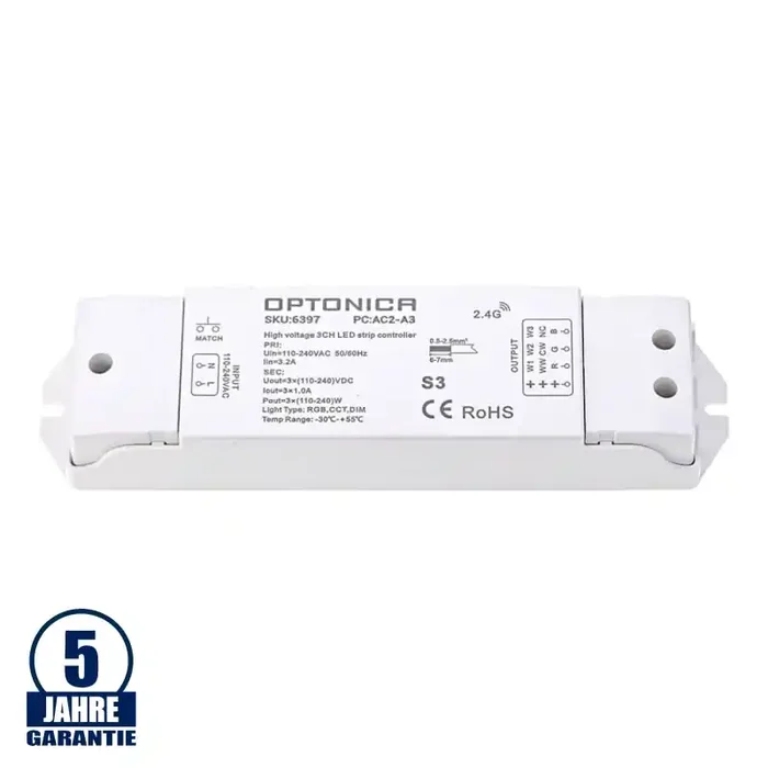 LED S3 3-Kanal Controller 230V