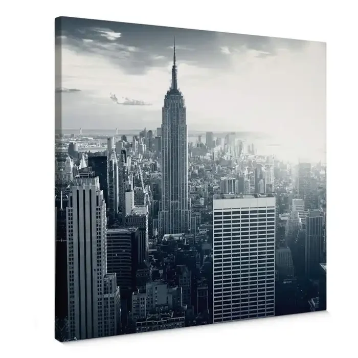 Leinwandbild The Empire State Building – quadratisch