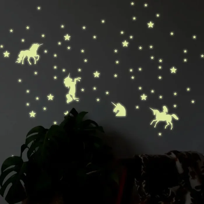 Leuchtsterne Einhörner Set