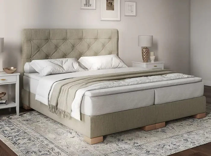 Lissabon Superior Hotel Boxspringbett 160x200cm