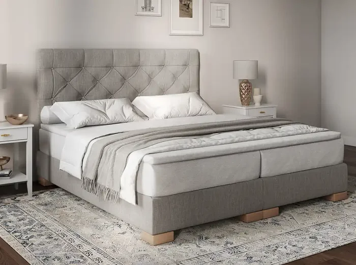 Lissabon Superior Hotel Boxspringbett 200x200cm