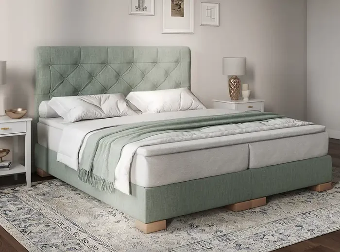 Lissabon Superior Hotel Boxspringbett 90x200cm