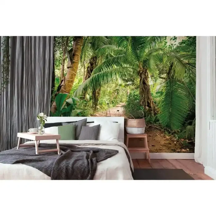 Livingwalls Fototapete Designwalls Palm Walk Palmen