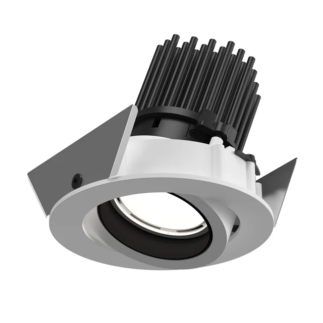 Louis Poulsen LP 45 Deckeneinbauleuchte Deckenleuchte Ø7.5 3000K & Dali Weiß