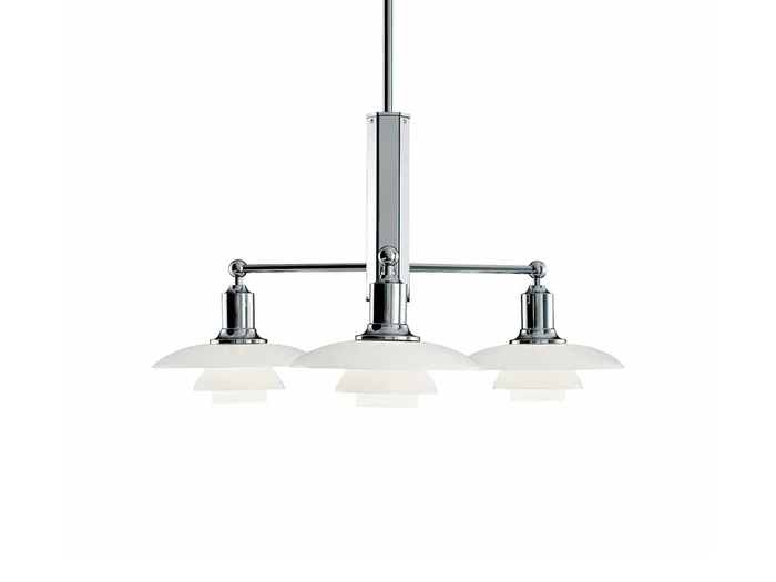 Louis Poulsen Ph 2/1 Aufhängung Steife Lampe Entworfen von Poul Henningsen