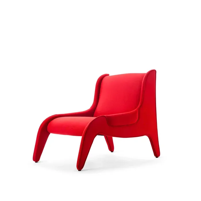 Lowline-Stoffsessel ANTROPUS, entworfen von Marco Zanuso für Cassina