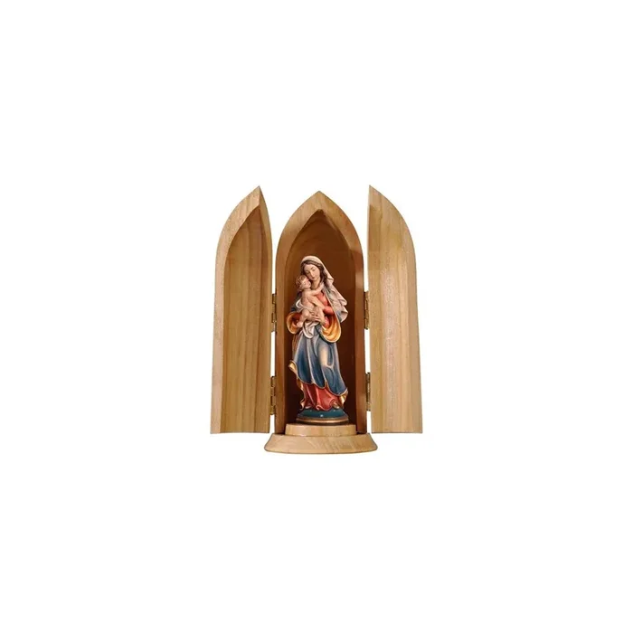 Madonna of Peace in niche
