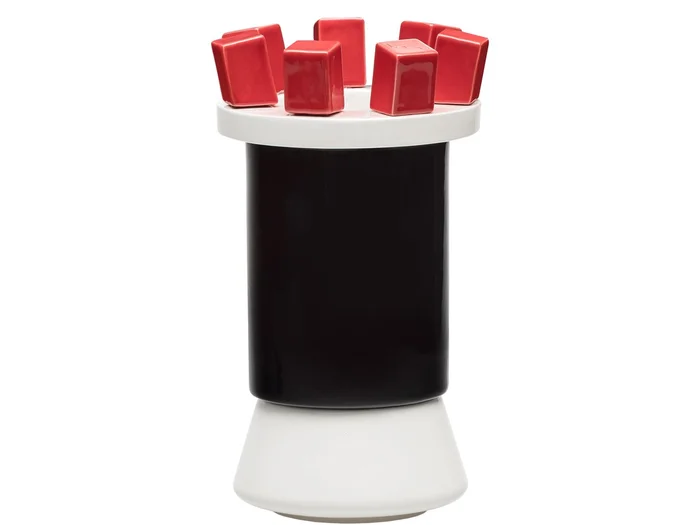 Memphis Pesca Vase Entworfen von George Sowden