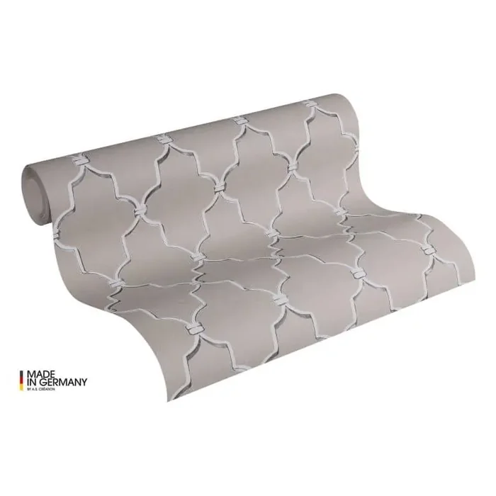 Michalsky Living Vliestapete Dream Again geometrische Tapete braun, grau, schwarz