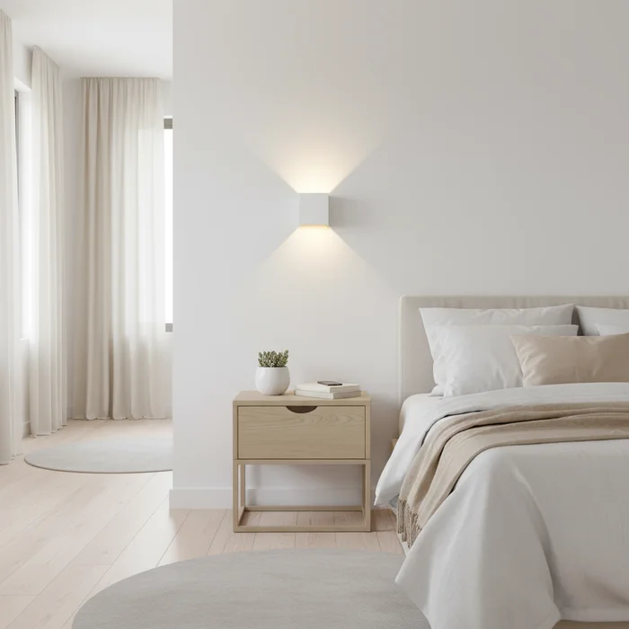 Moderne Aluminium LED Wandleuchte – Wasserdicht