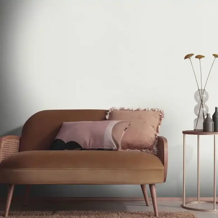 Moderne PVC-freie Uni-Vliestapete in weiß